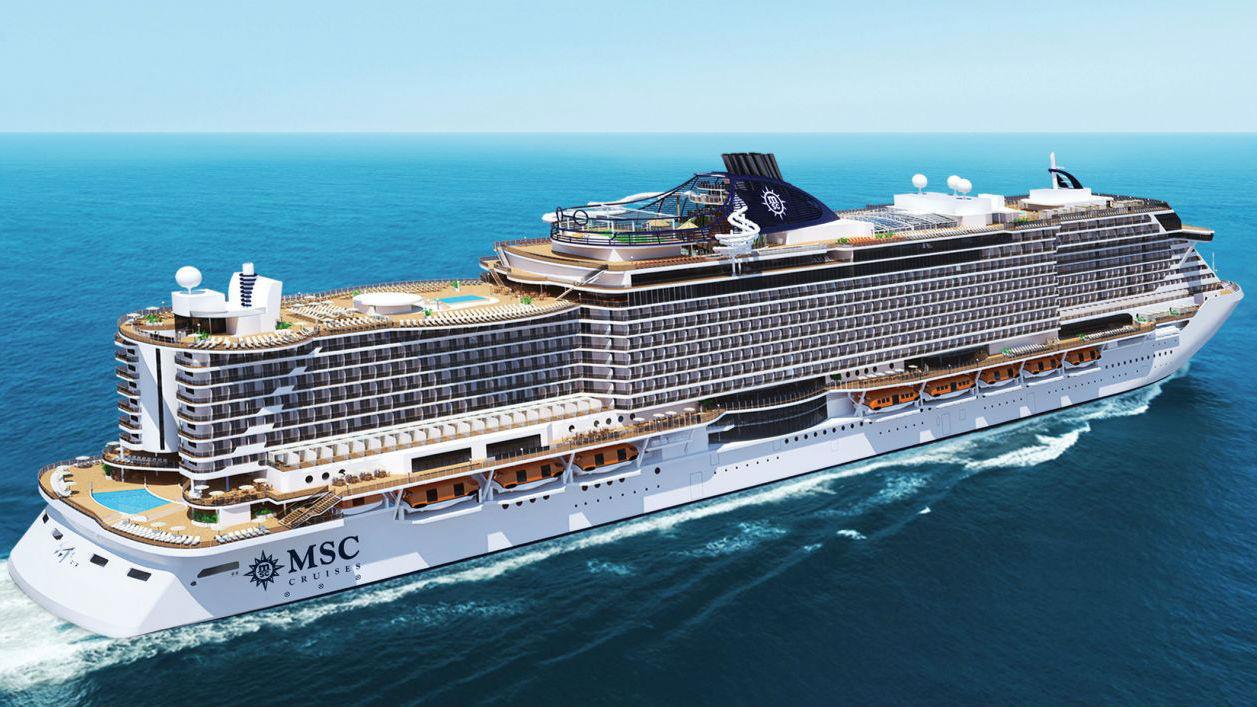 Bild des Kreuzfahrtschiffes MSC Seaside