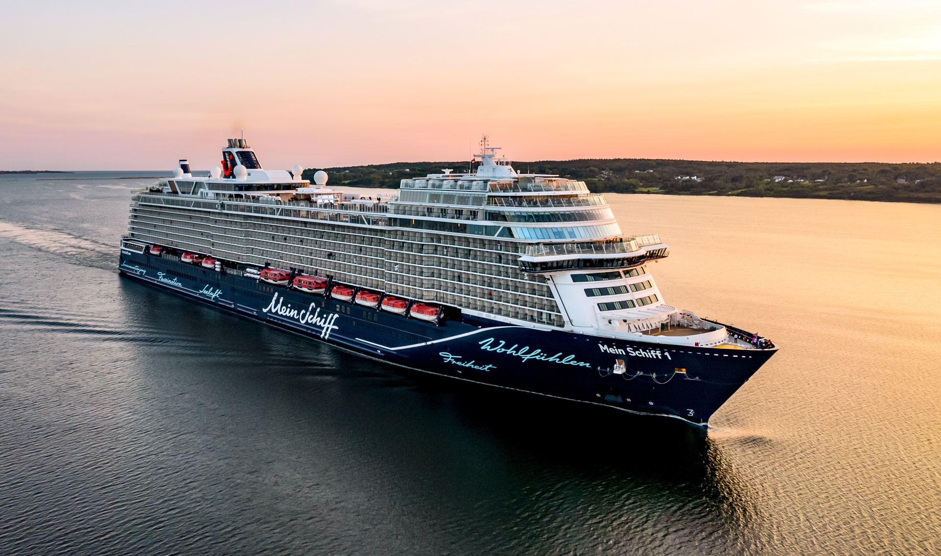 Bild des Kreuzfahrtschiffes Mein Schiff 1