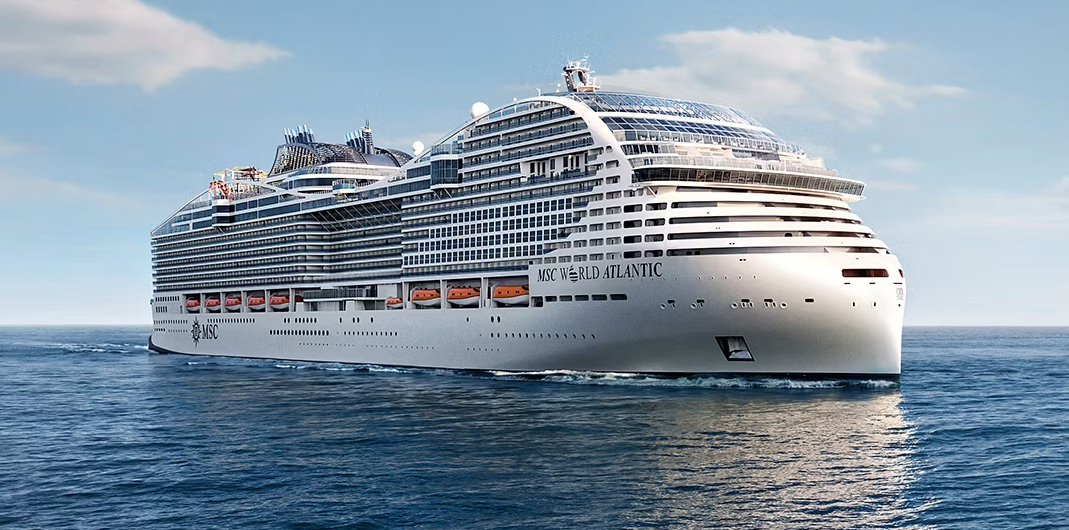 Bild des Kreuzfahrtschiffes MSC World Altlantic