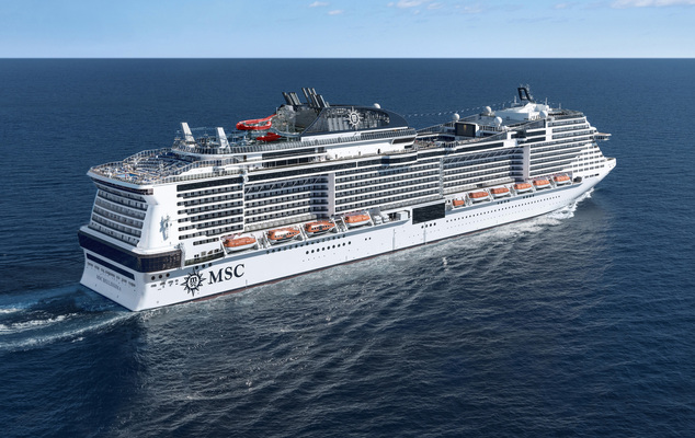 MSC Bellissima - China (Mainland), Südkorea